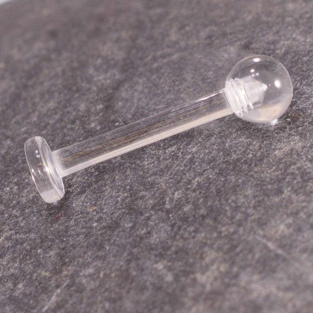 PFTE THREADED BALL CLEAR for wholesale on Faire1