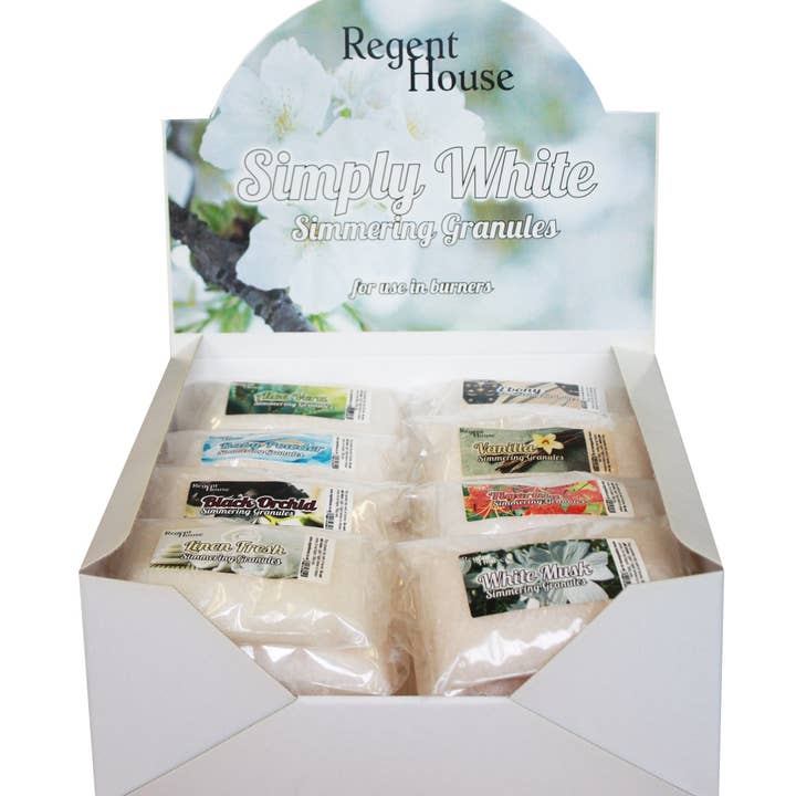 Regent House - Wholesale Retailer Display - Home & Living - Simply White Assorted Simmering Granules