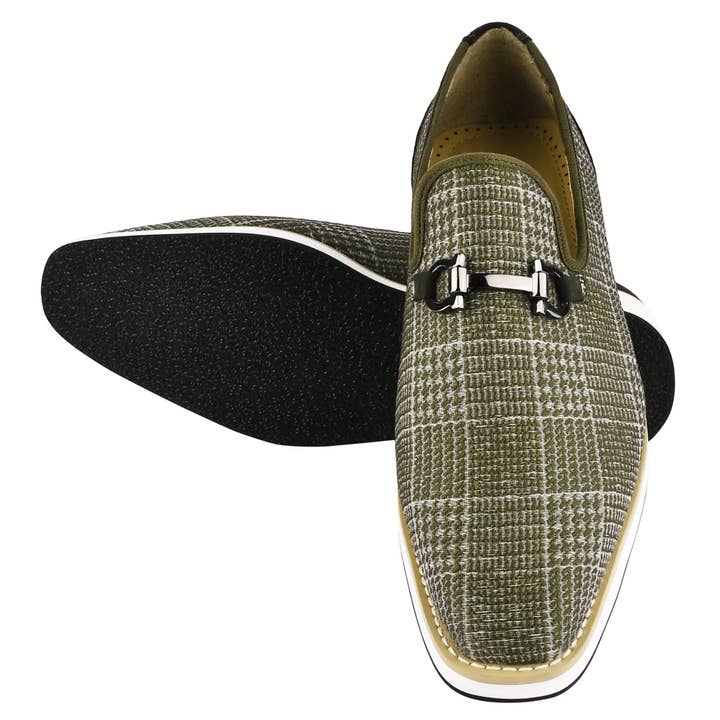 LIBERTYZENO - Wholesale Loafers - Men's - Megaball mens Casual textile printed buckle shoes1