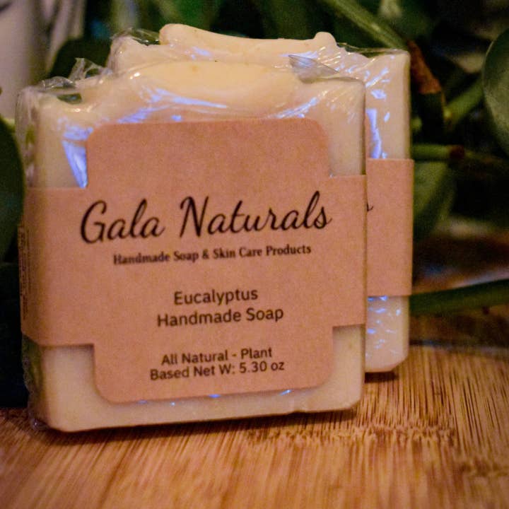 Sabonete artesanal de eucalipto por atacado de Gala Naturals