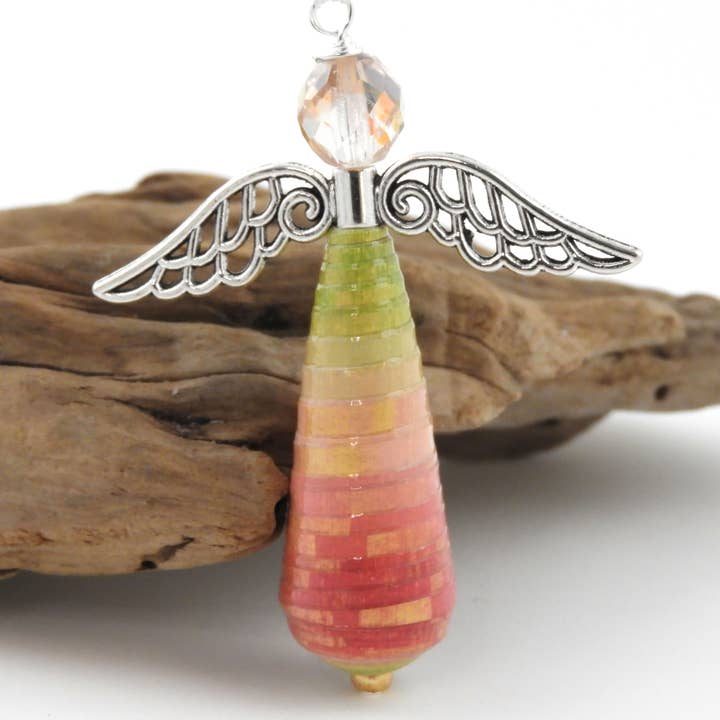 Allison Lake Handmade - Wholesale Ornament - Handcrafted In Memory Angel Keepsake Memorial Ornament Gift3