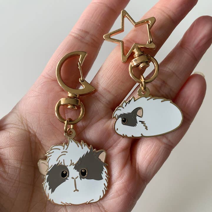 HolyGuacamolly - Wholesale Keychain - Women's - Original Design Guinea Pig Keychains Set4