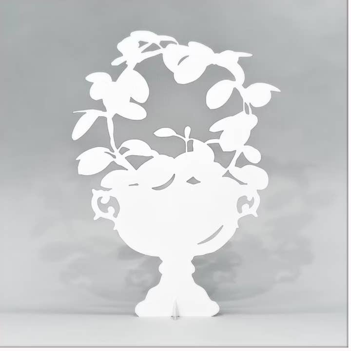 Flor artificial de planta de cera blanca inodora para venta al por mayor de #ÄLSKAPLÅT