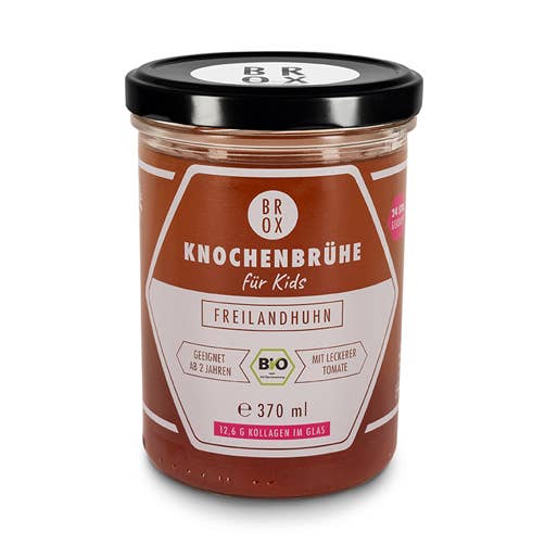 “Kids” chicken bone broth for wholesale by Bone Brox