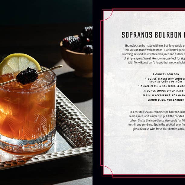 Insight Editions - Wholesale Cookbook - The Sopranos: The Official Cocktail Book