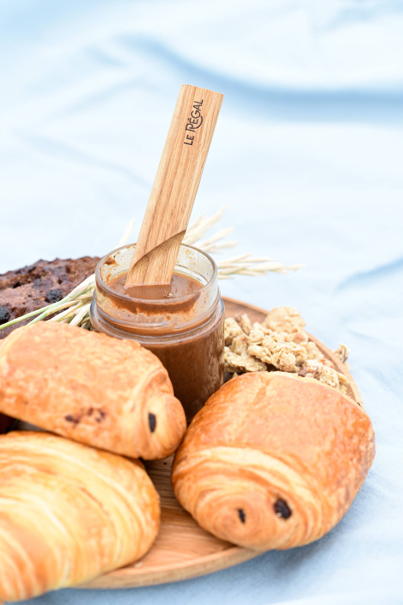 LE RÉGAL - Vendita all'ingrosso Coltello da formaggio - Spatola in rovere francese minimalista2