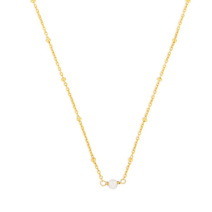 fyb jewelry – wholesale Hänge-/berlockhalsband – JUNI MÅNADSSTEN HALSBAND GULD
