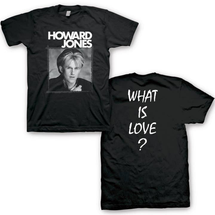 Howard Jones - Qu'est-ce que l'amour - T-shirt graphique pour la vente par Manic Merch