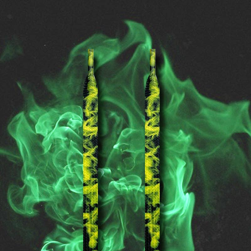 Funkyrel® Atzbranding Limited - Wholesale Shoelaces - Unisex - Shoeya - Flaming Flat Shoelaces In Capsule3