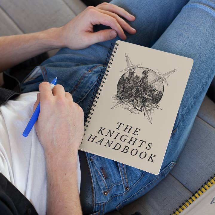Laney's Castle - Wholesale Notebook - The Knights Handbook Notebook | 6×8 Spiral Adventure Journal3