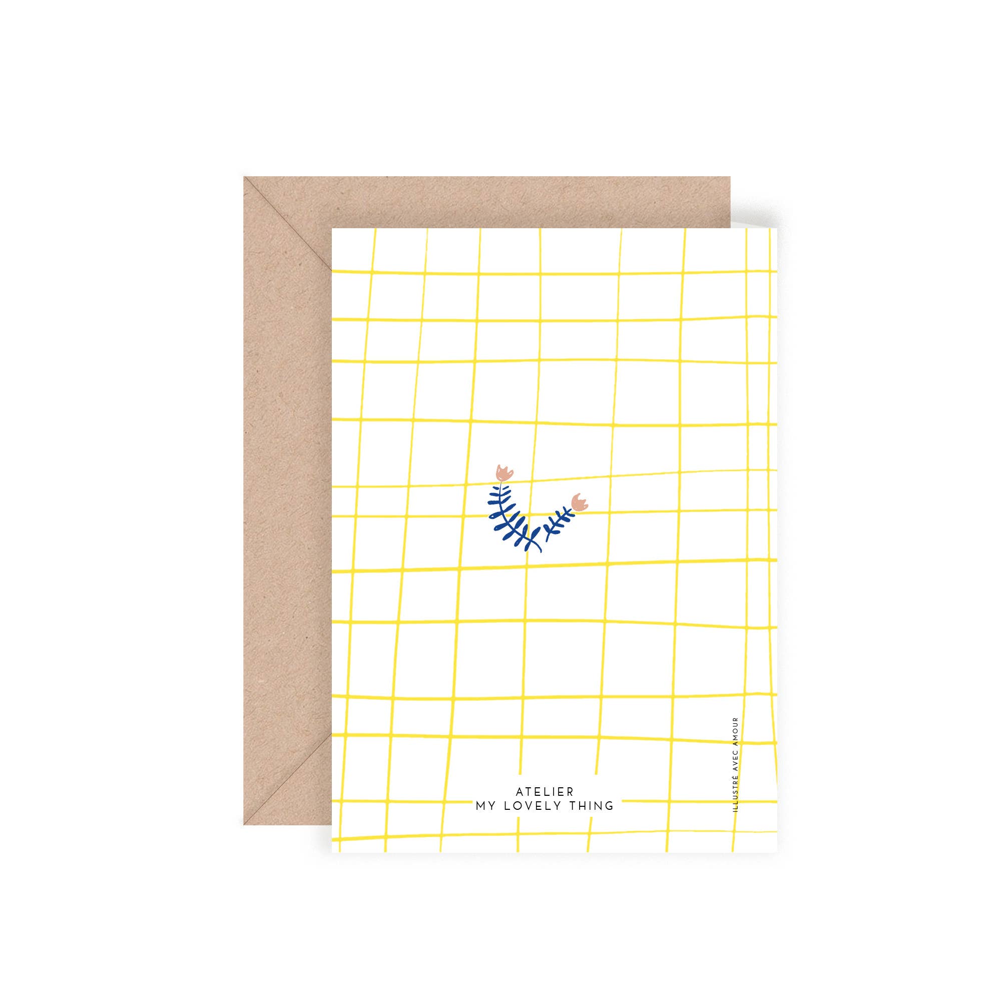 MY LOVELY THING – postal de parabéns por atacado – Cartão Dobrável de Flores para Aniversário1