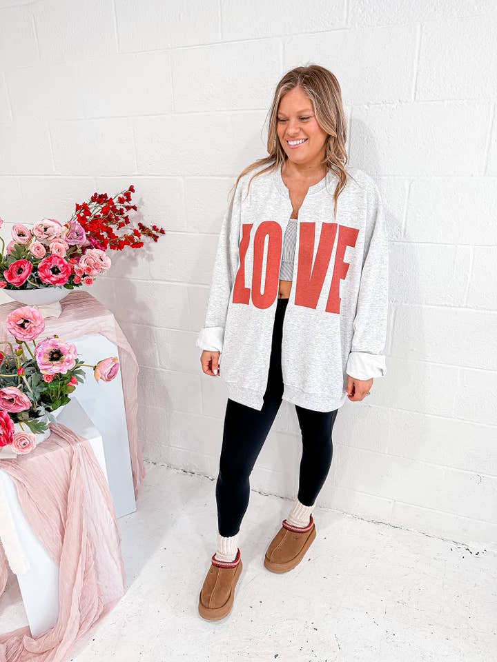 KÄRLEK Kofta för wholesale av Wicker Road Boutique