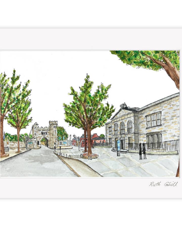 Stampa di Kilmainham Gaol per la vendita all'ingrosso da parte di Duck Blue®