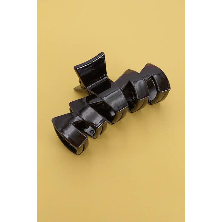 JOSSLYN by wall to wall - Wholesale Hair Clip - Women's - PREMIUM ZIGZAG HAIR CLAW CLIPS | 40H670