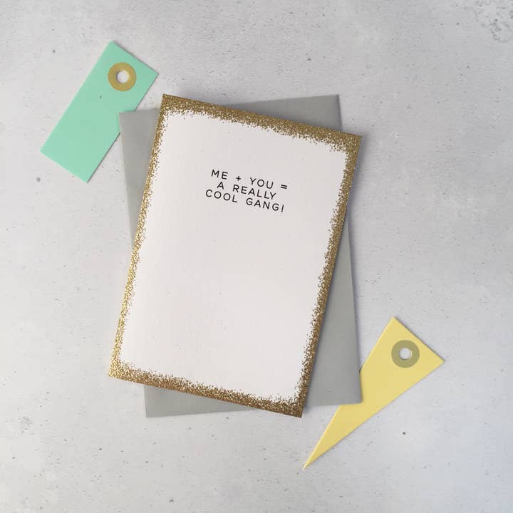 Me + You Card for wholesale by Always Sparkle