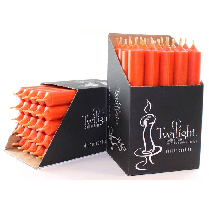 Terracotta 7" Dinner Candles | 25 Pack for wholesale by Twilight Collection