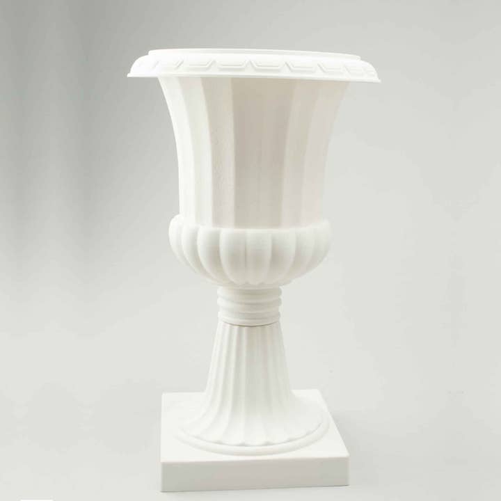 19.75 Inch Tall Molded Plastic Roman Urn for wholesale by Portofino International Trading, USA
