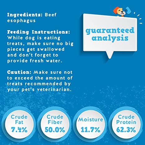 J&C PET SUPPLY LLC - Wholesale Pet Treats - Dog - 6 Inch Beef Trachea With Display Jack&pup Dog Treats3