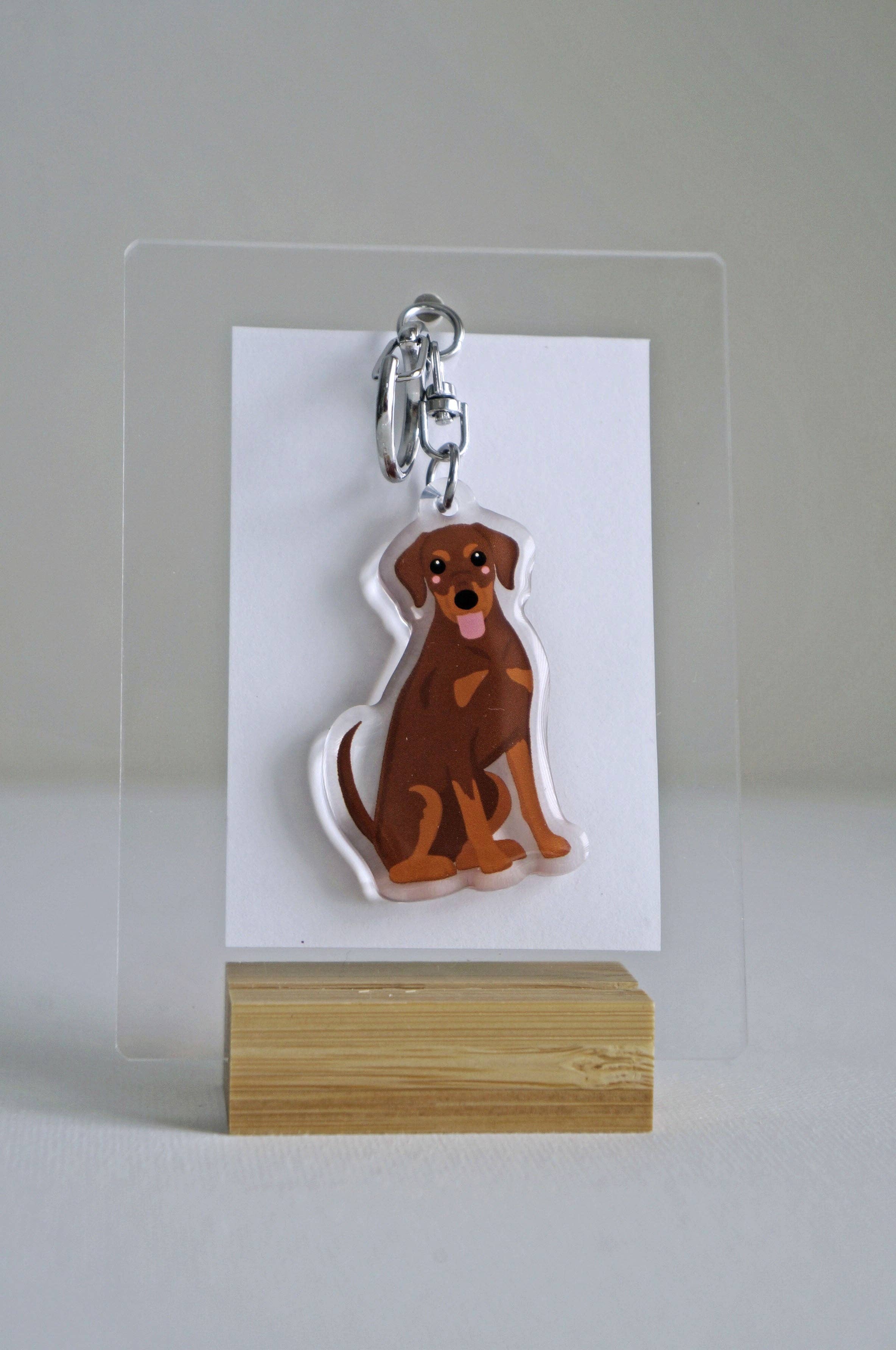 kiwi & WILLOW - Wholesale Keychain - Unisex - Doberman Epoxy Keychain5