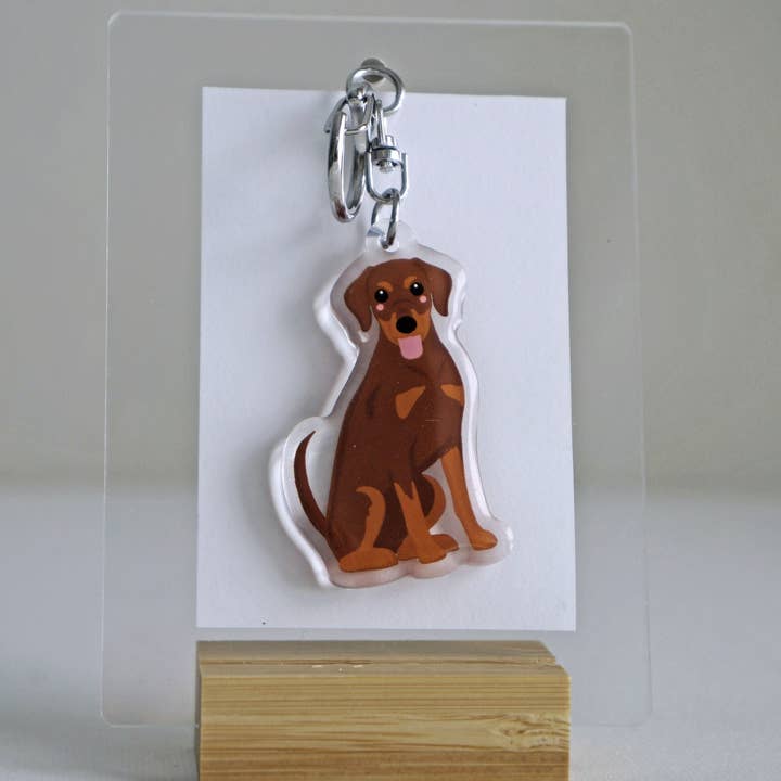 kiwi & WILLOW - Wholesale Keychain - Unisex - Doberman Epoxy Keychain5