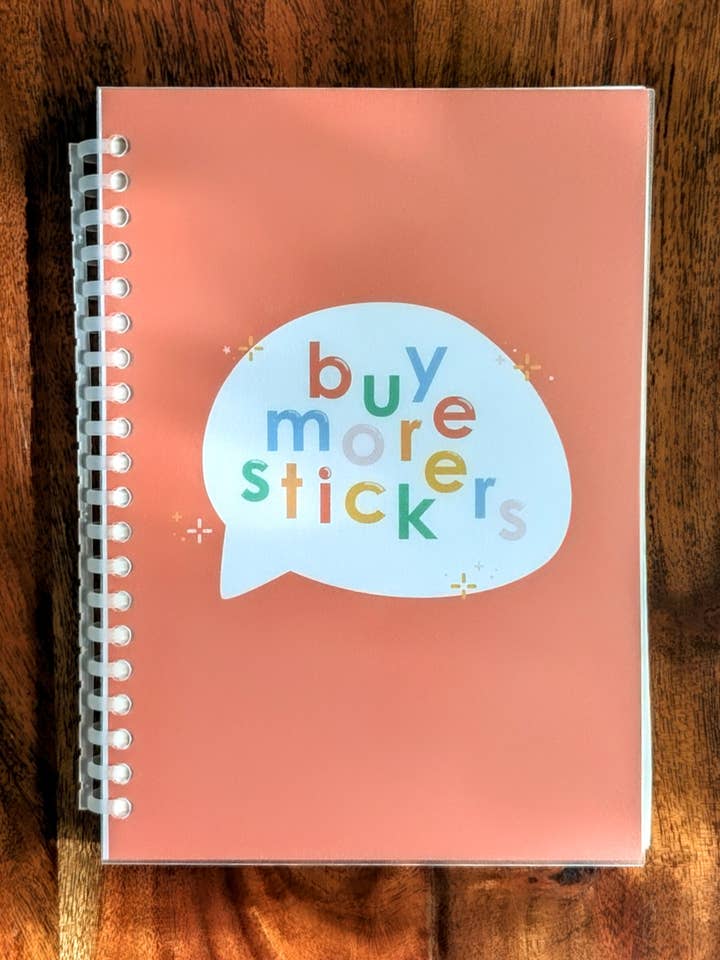 Buy More Stickers Sticker Book - Reusable Sticker Storage for wholesale by NMC Design Studio