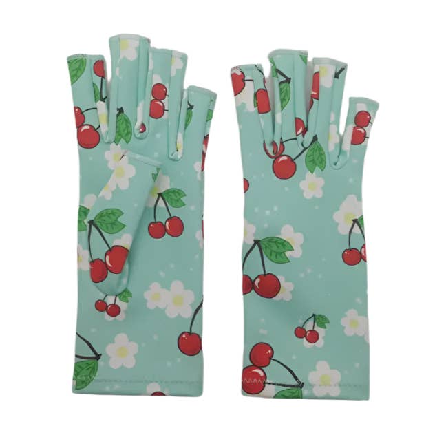 Cherry Compression Gloves for wholesale by Bibipins