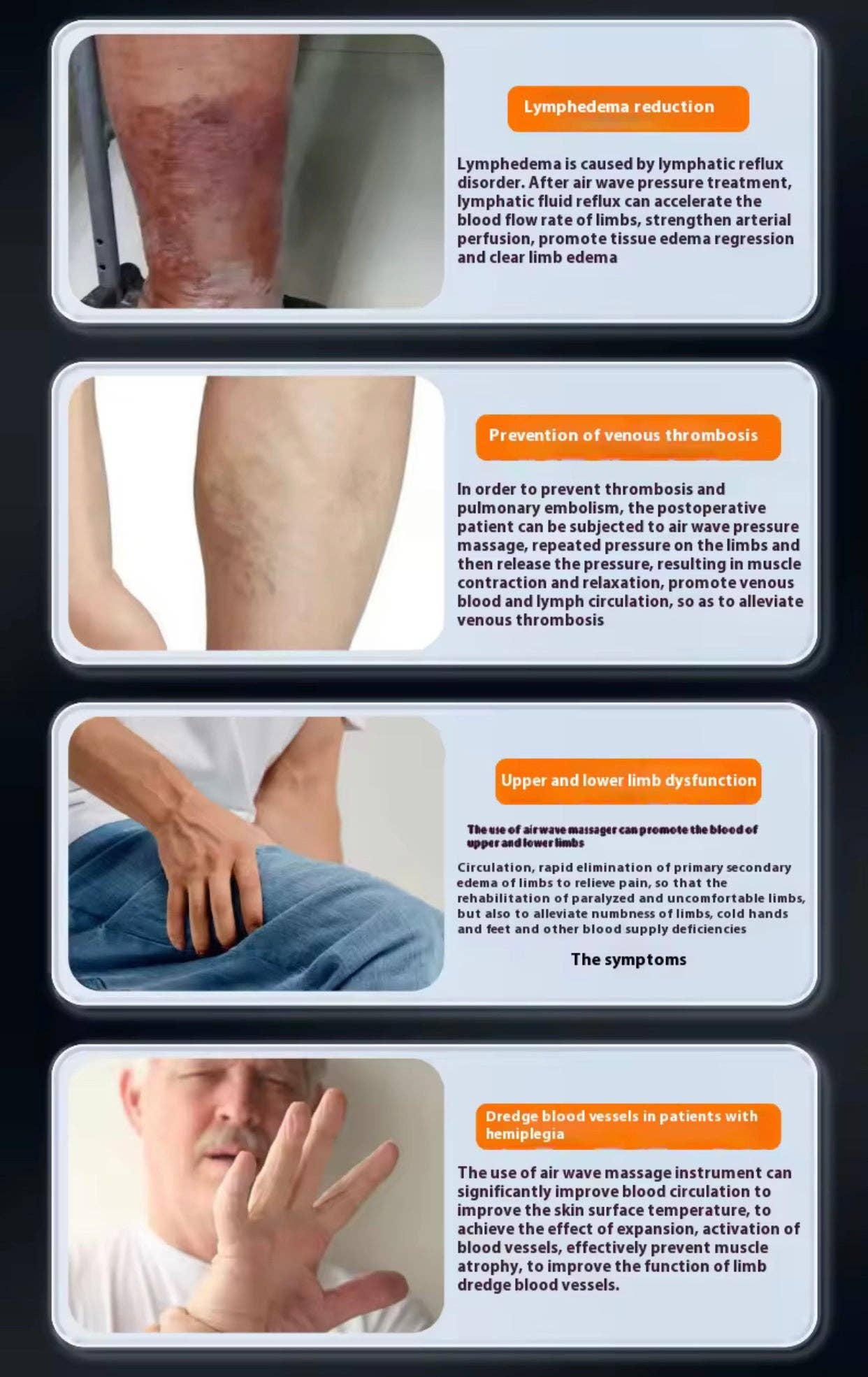 Nice Stuff Sales - Wholesale Body Massager - Pressotherapy machine / full body massager with 5 devices6