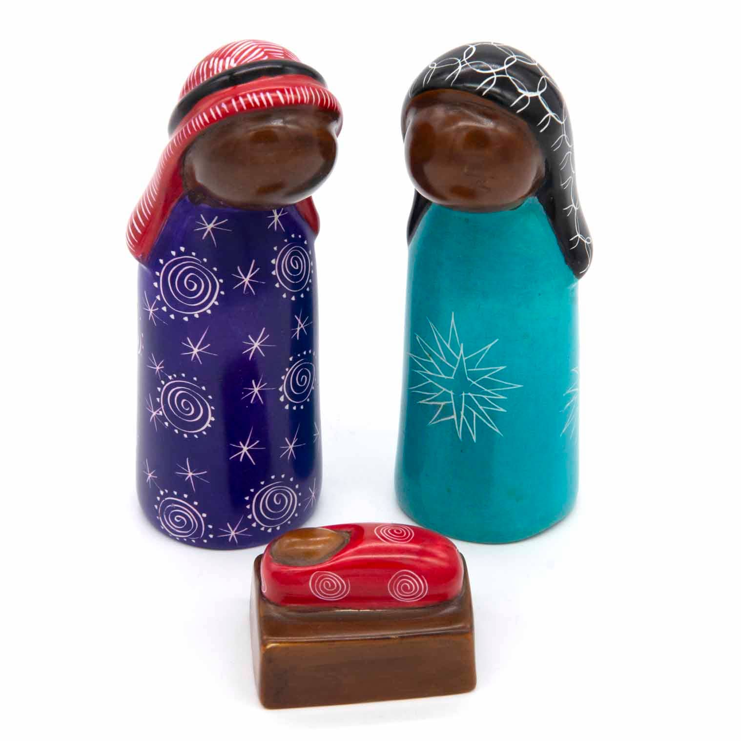 Siesta - Wholesale Christmas Decoration - Soapstone Nativity Set1