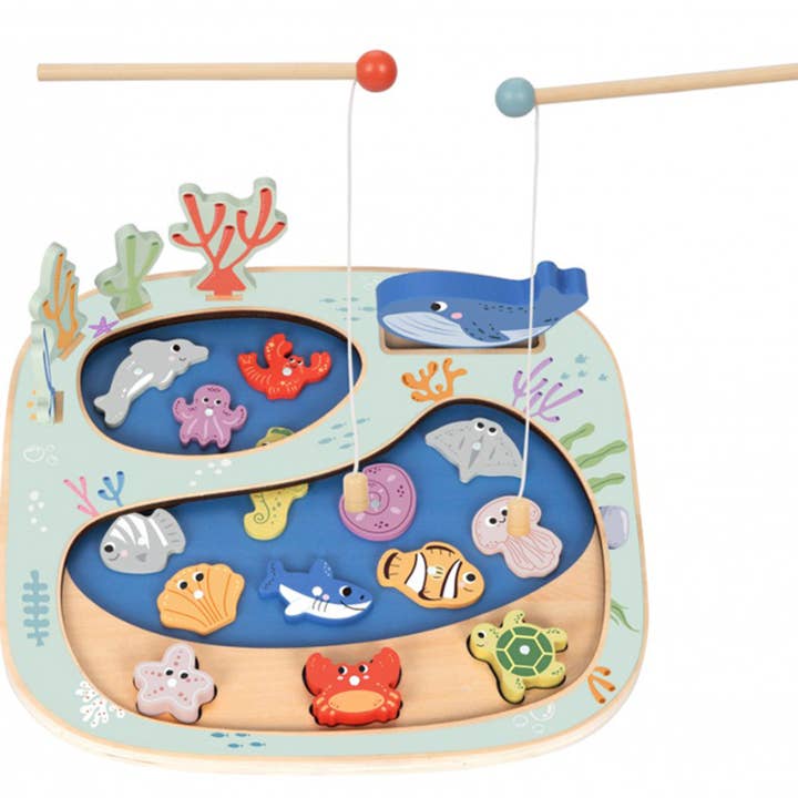 Ocean Fishing & Puzzle Activity Board for wholesale by tokiplay