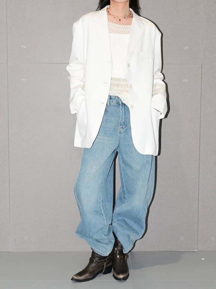 Paris Blazer for engroshandel hos Blanc.Noize