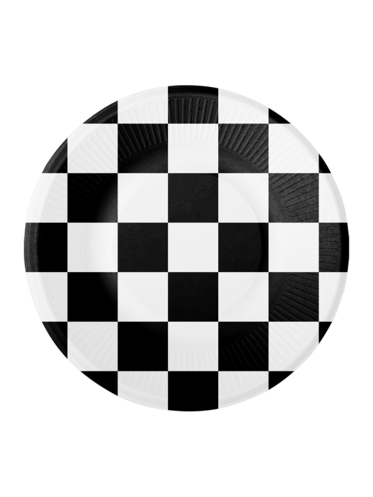 Dream Party - Vendita all'ingrosso Piatti monouso - 8 Piatti da 18 cm Racing0