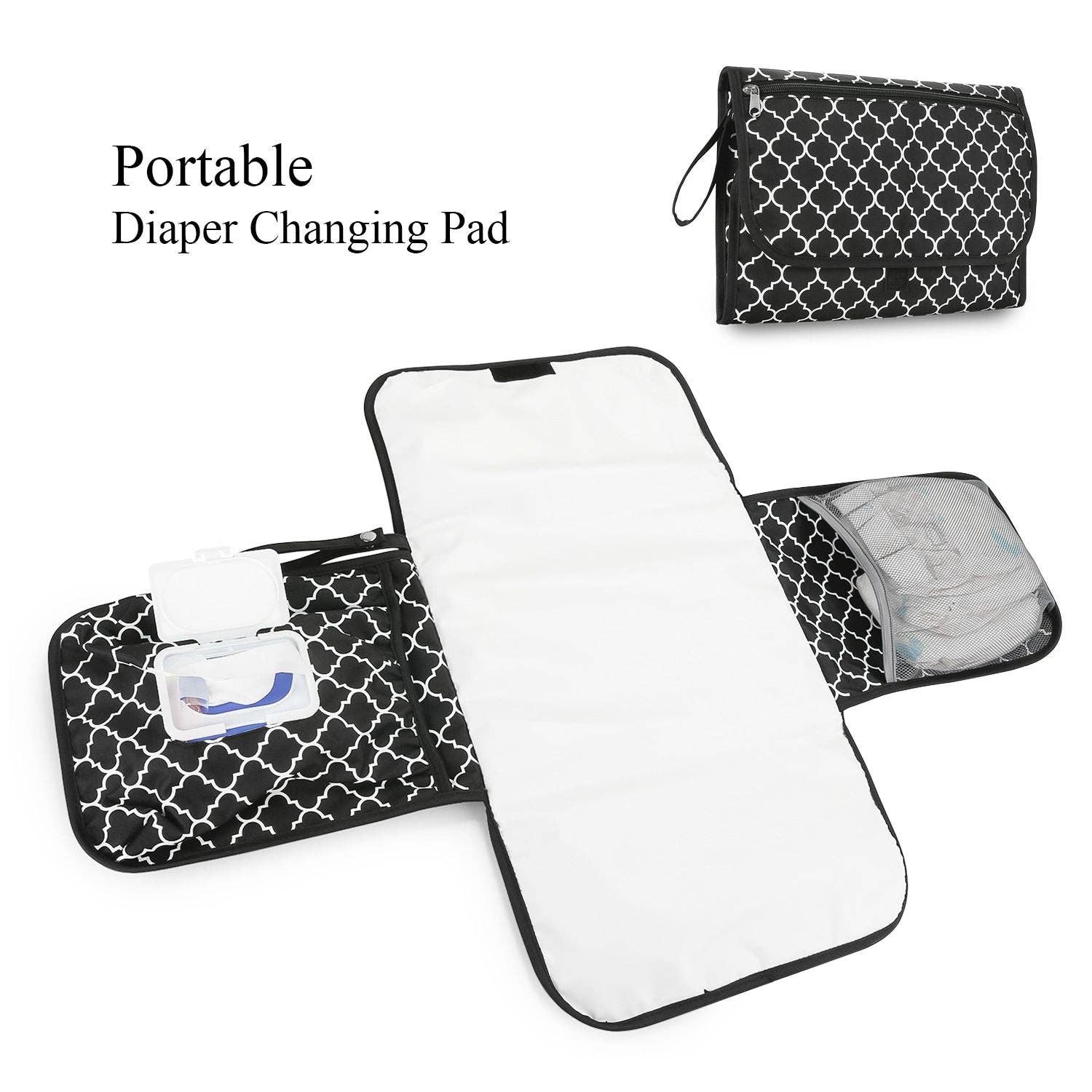 Naomi's Happy Place Shop - Wholesale Changing Mat/Pad - Baby - Baby changing diaper pad mother and baby travel portable waterproof diaper pad multifunctional wet wipes bag mommy bag accessories7