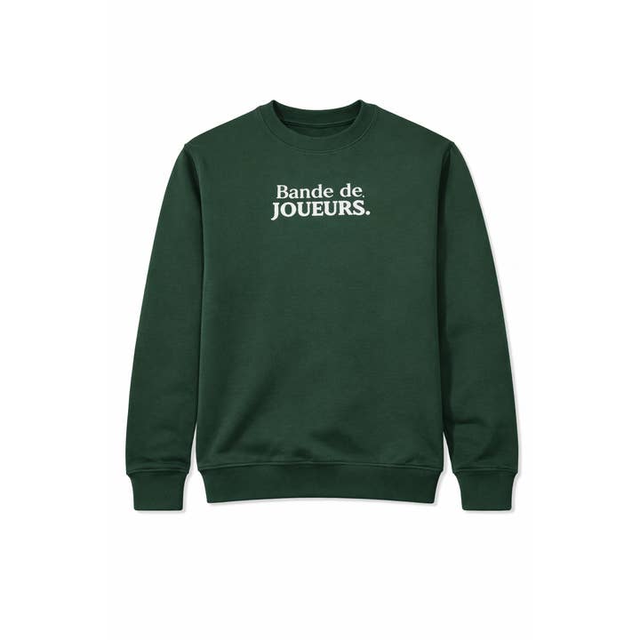 Player Band Sweatshirt Oak Green for wholesale by JAQK