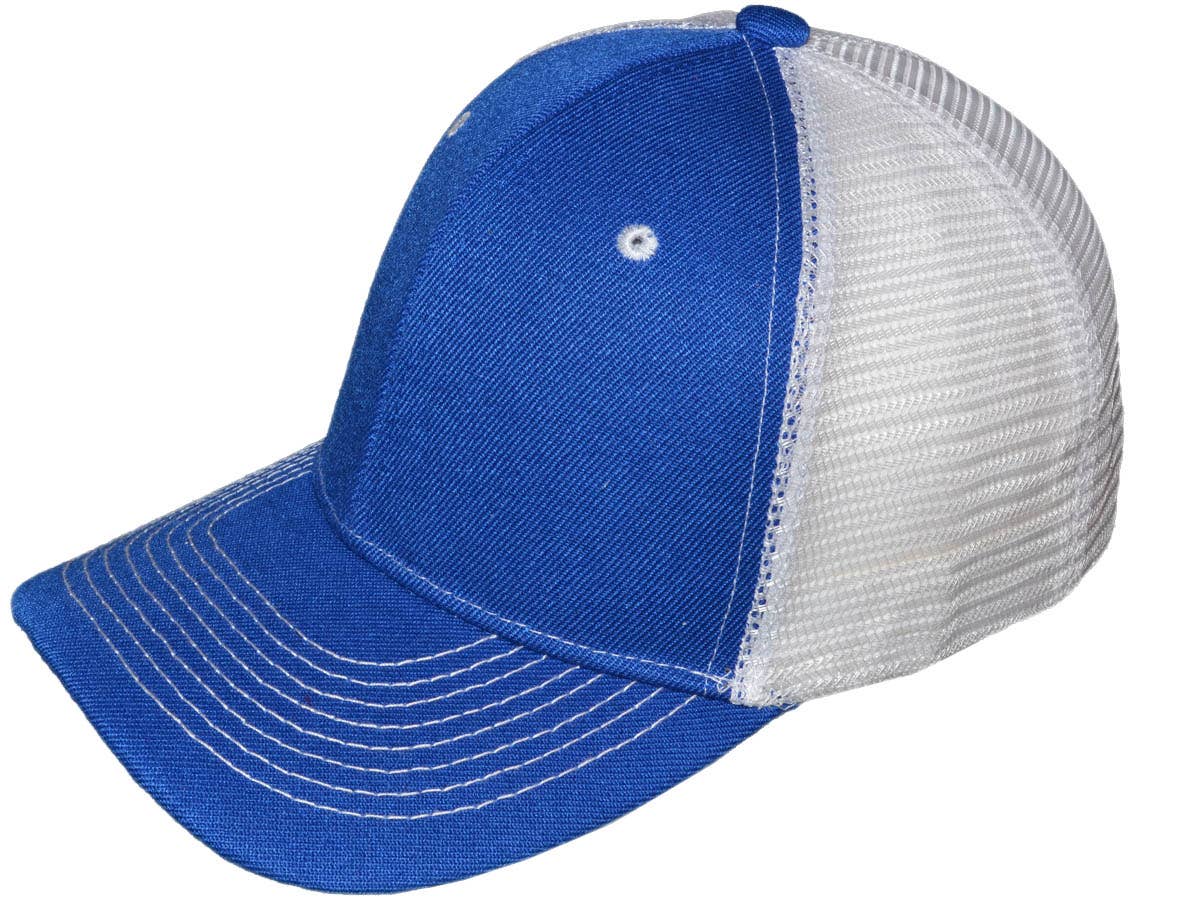 Buck Wholesale - Venta al por mayor Gorra trucker - Unisex - Gorras de camionero en blanco - Gorras BK de malla estructurada100