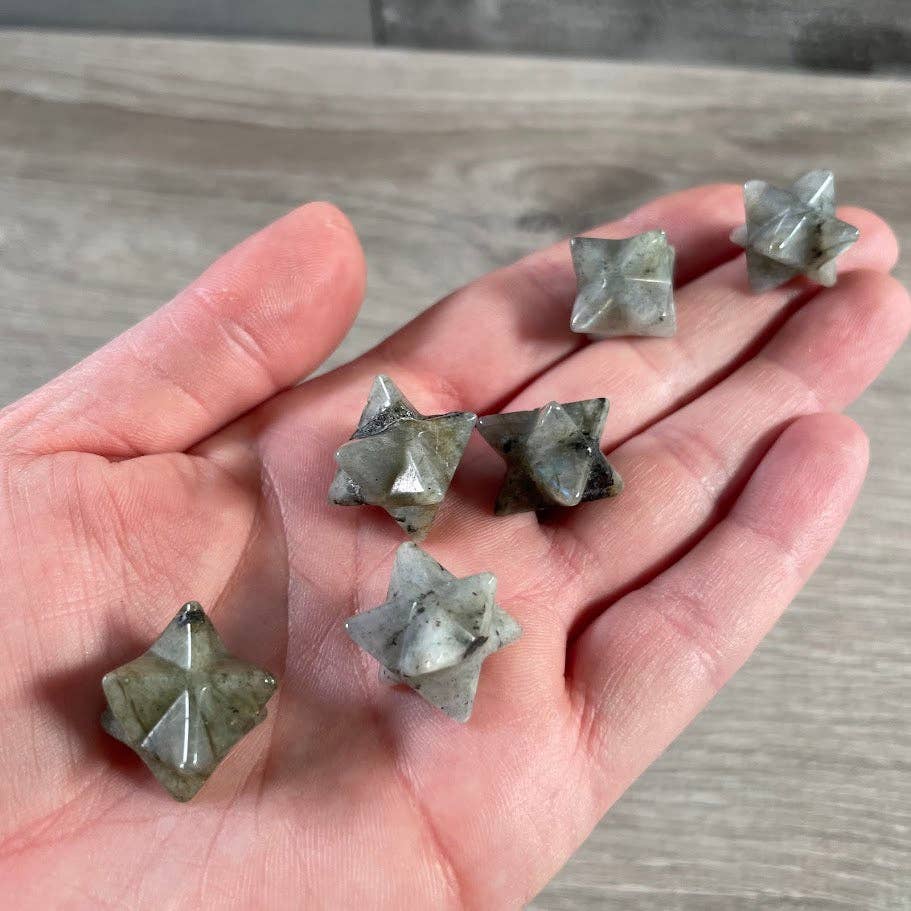 Keystone Crystals - Wholesale Spiritual Stone/Crystal - Gemstone Merkaba Star Sacred Geometry Crystal – 1/2 Inch15
