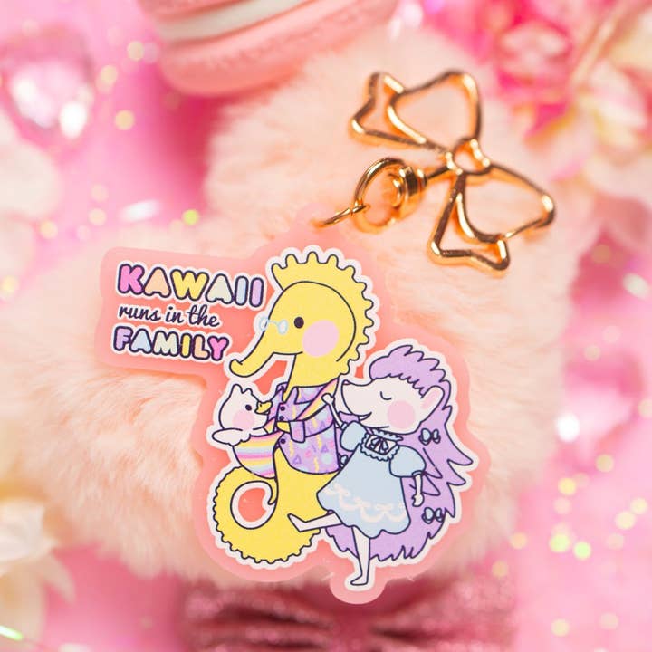 Kawaii maakt deel uit van de Family Keychain Rainbow Parade voor wholesale door Fluffy Tori