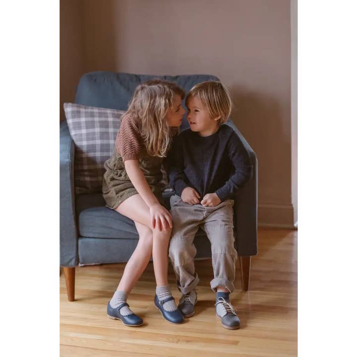 Zimmerman Shoes - Wholesale Lifestyle Sneakers - Kids - Artie Saddle - Dark Grey/Dove Grey18