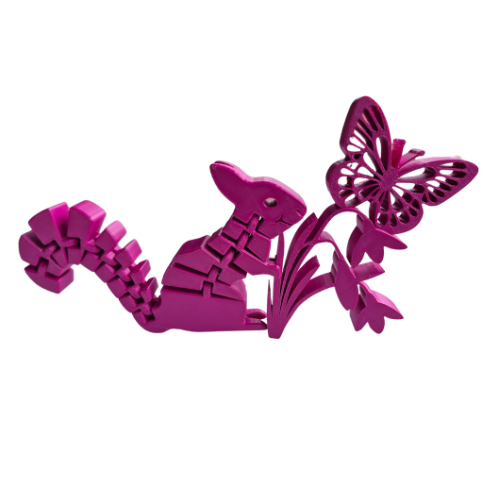 Wholesale 3d Models - Wholesale Decorative Figurine - Squirrel with Flower0