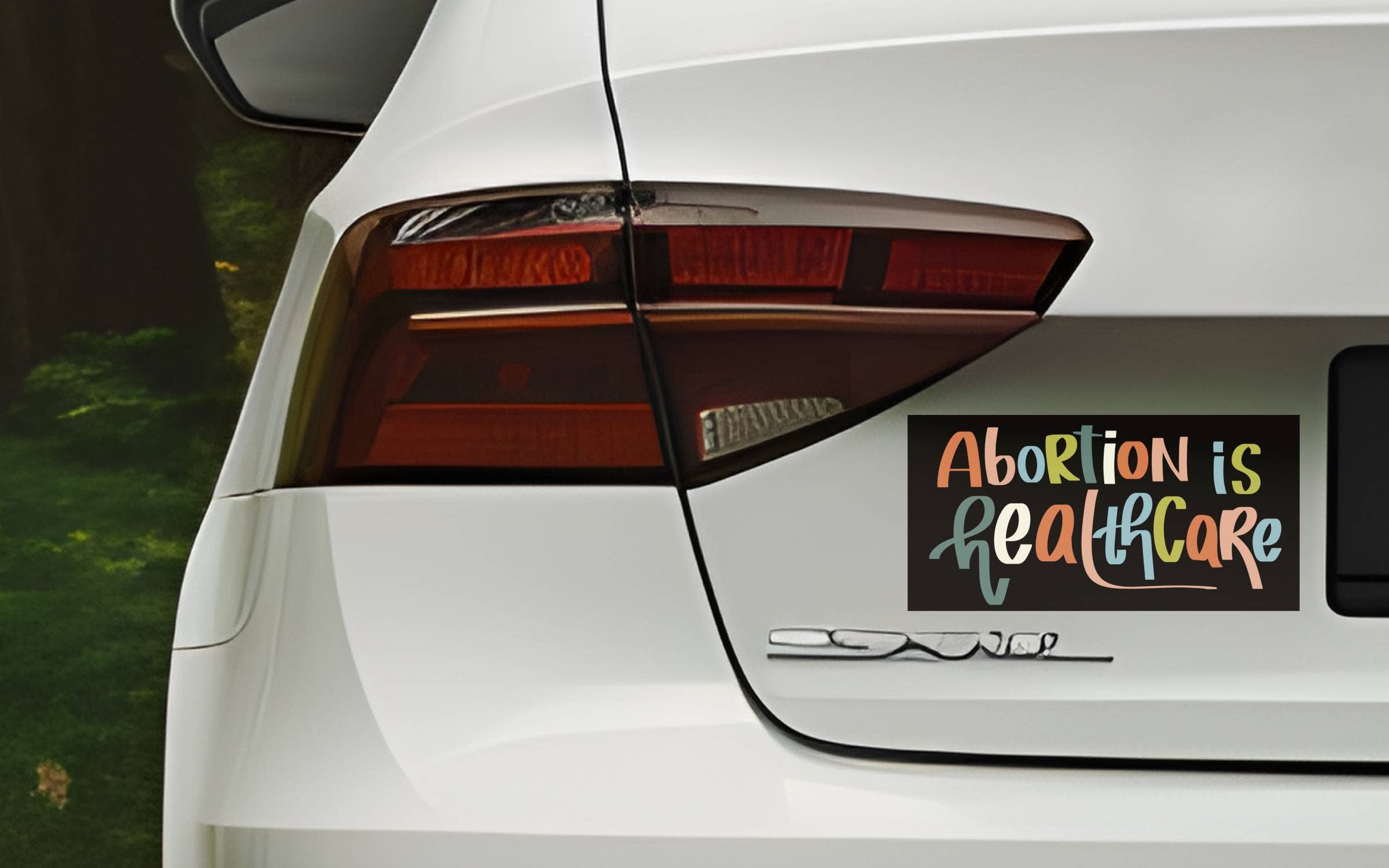 TokeiDesign - Wholesale Sticker - Ban Guns Not Books Bumper Sticker| Abortion Is Healthcare2