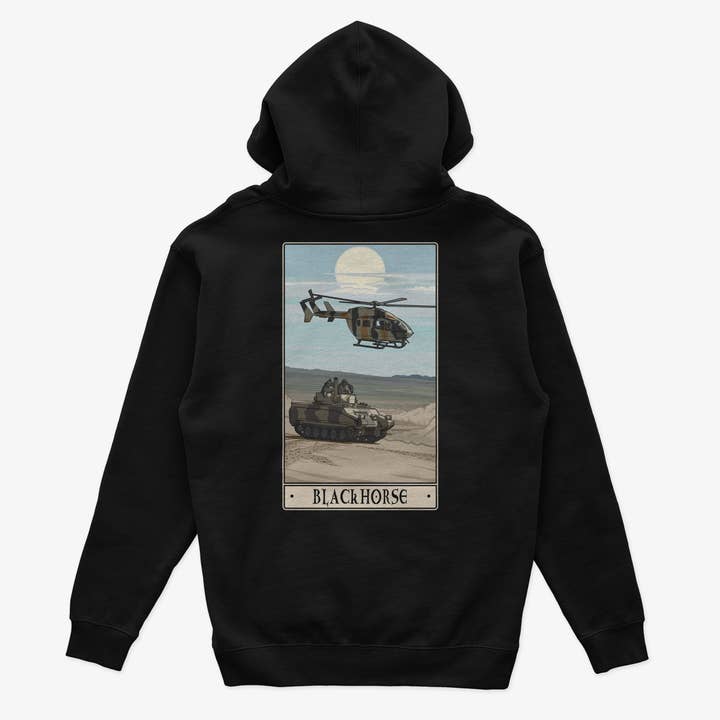 Blackhorse Hoodie for wholesale by Platoon Daddy LLC