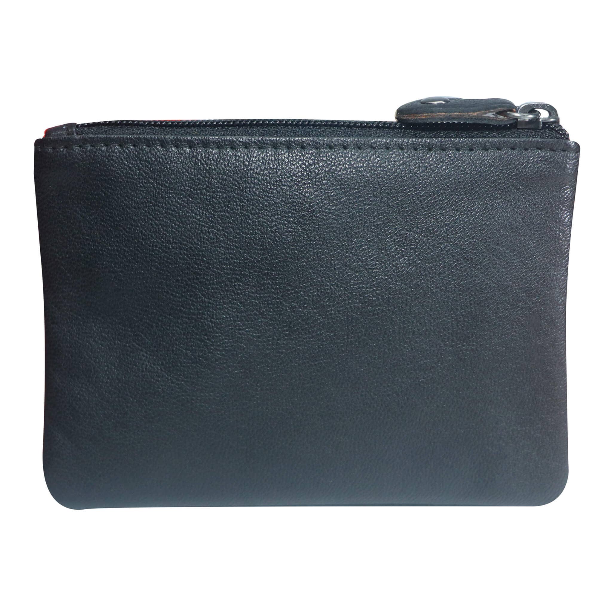 Greenwood - Vente Portefeuille – unisexe - Porte-cartes Hwan en cuir avec porte-clés, 8 cartes8