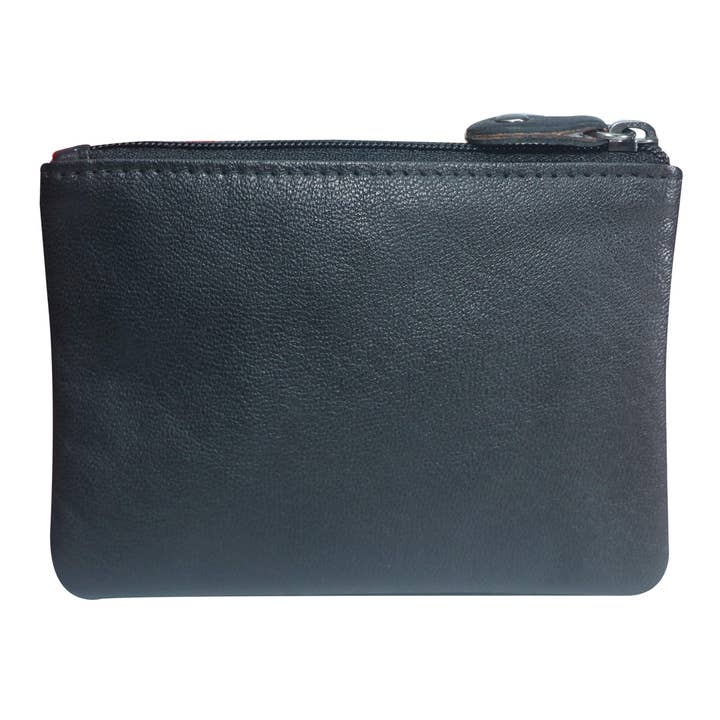 Greenwood - Vente Portefeuille – unisexe - Porte-cartes Hwan en cuir avec porte-clés, 8 cartes8