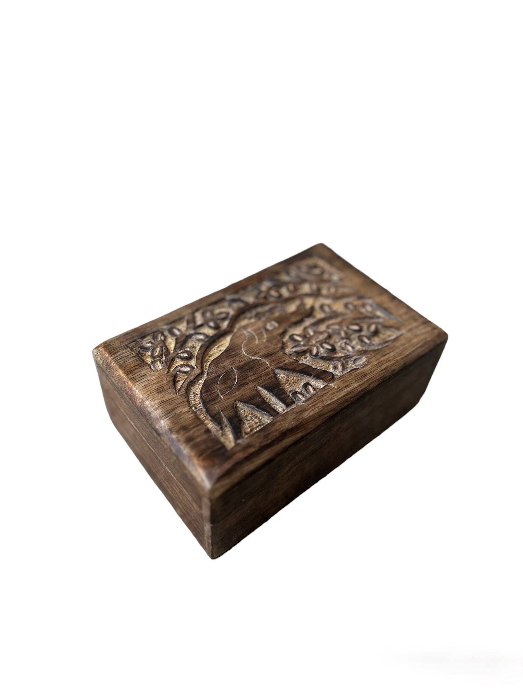 Hopes Unlimited - Vente Boîte/rangement à bijoux - Boîte à bibelots éléphant en solde3