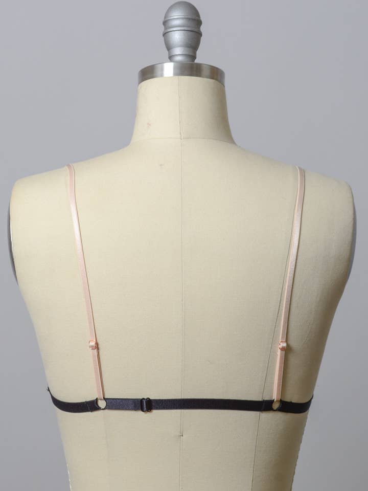 Leto Accessories - Wholesale Bralette - Women's - Daisy Embroidered Mesh Bralette 🌼1