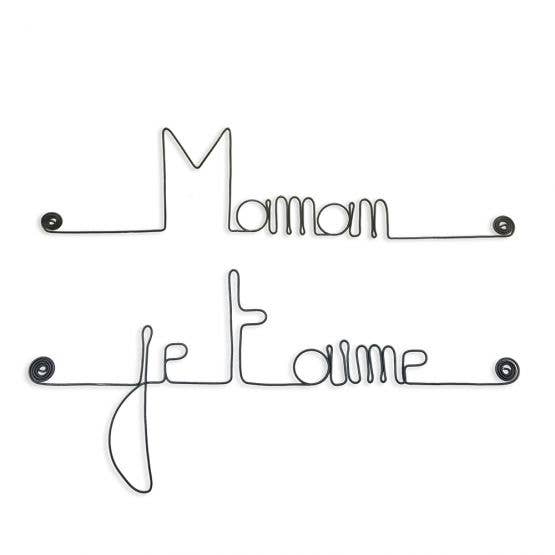 Bijoux de Mur - Wholesale Wall Accent - Mother's Day Gift “Mom I Love You” - Wall Decor1