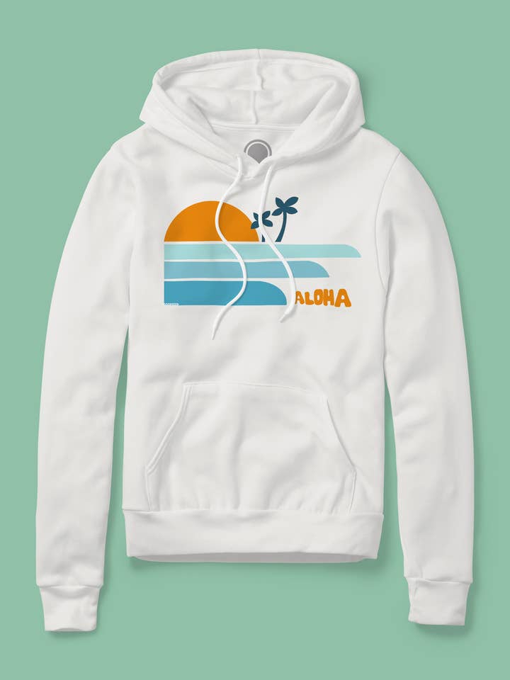 Tri Barrels Hoodie Vintage White for wholesale by Goodseed Clothing