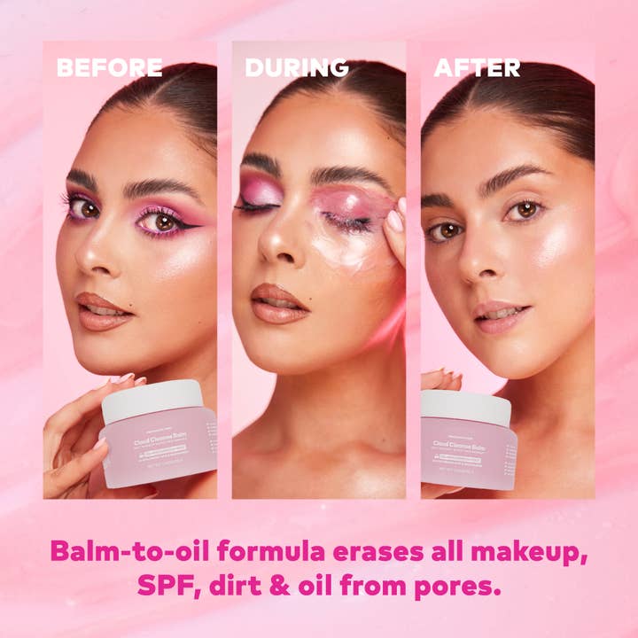 The Original MakeUp Eraser - Wholesale Facial cleanser - Cherry Cloud Cleanse Balm | Emulsifying Korean Melt - 50ml6