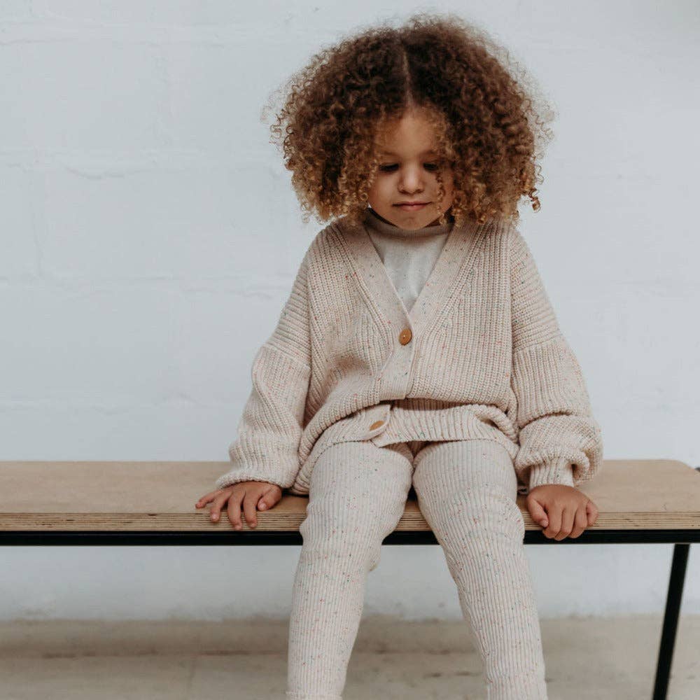 Hunter and Rose - Vente Cardigan – enfant - Cardigan Avery moucheté