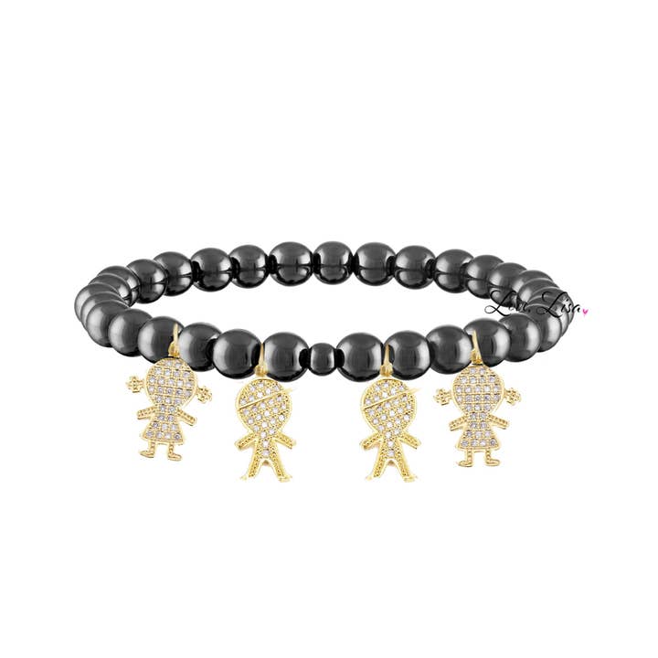 Love, Lisa - Wholesale Bedelarmbandje - Mommy armband met bedeltjes voor kinderen11