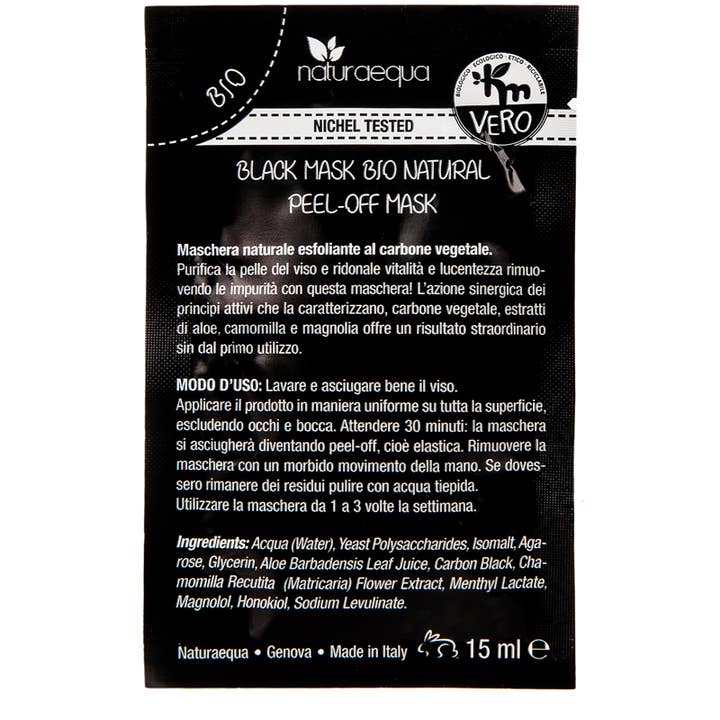 NaturaEqua – wholesale Skincare face mask – Black mask display4